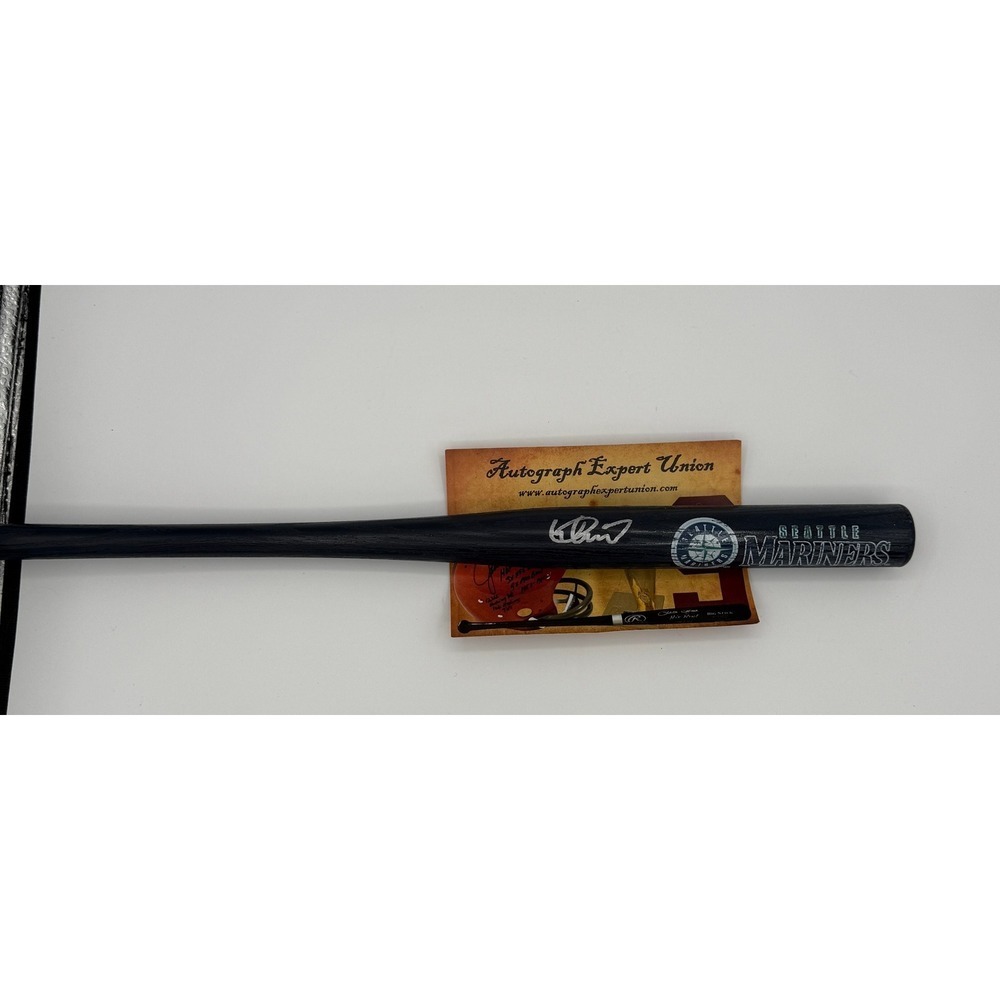 Ichiro Suzuki Seattle Mariners Autographed Mini Baseball Bat Autograph